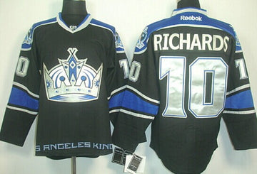 Mike Richards Los Angeles Kings black Third jersey