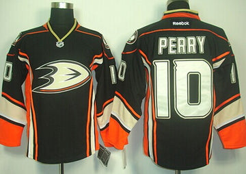 Corey Perry Anaheim Ducks black Third jersey