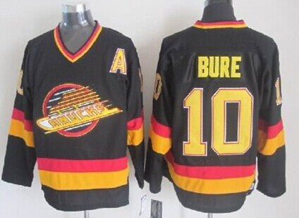 Pavel Bure Vancouver Canucks black Throwback jersey
