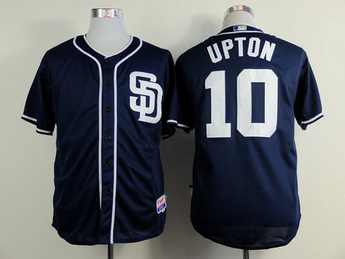 Justin Upton San Diego Padres navy jersey