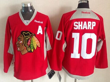 Patrick Sharp Chicago Blackhawks red jersey