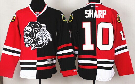 Patrick Sharp Chicago Blackhawks red jersey