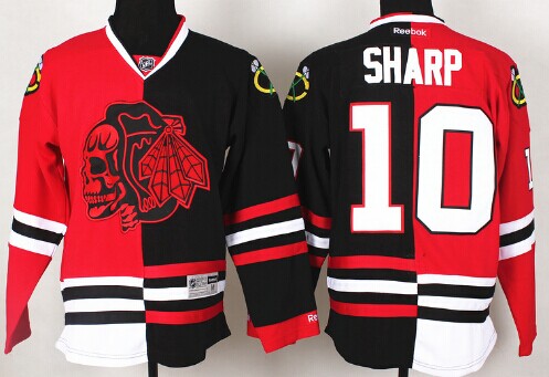 Patrick Sharp Chicago Blackhawks red jersey