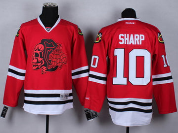 Patrick Sharp Chicago Blackhawks red jersey