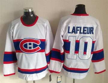 Guy Lafleur Montreal Canadiens red Throwback jersey