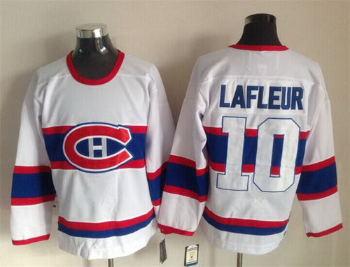 Guy Lafleur Montreal Canadiens red Throwback jersey