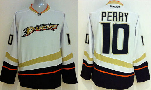Corey Perry Anaheim Ducks white jersey