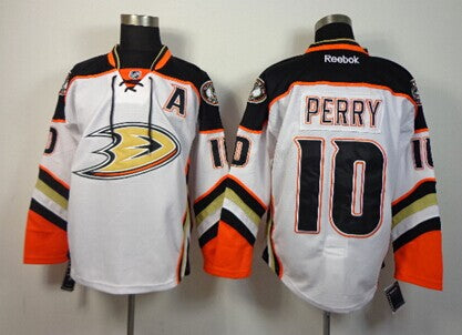 Corey Perry Anaheim Ducks white jersey