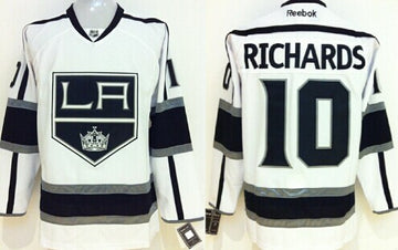 Mike Richards Los Angeles Kings white jersey