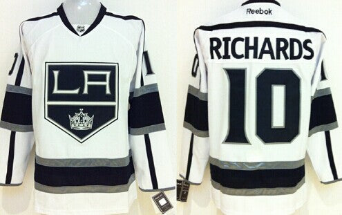 Mike Richards Los Angeles Kings white jersey