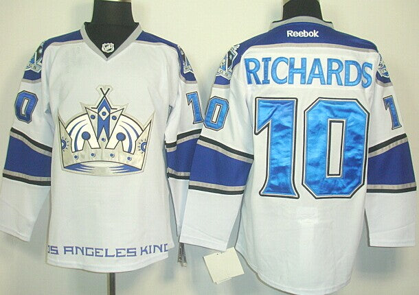 Mike Richards Los Angeles Kings white Third jersey