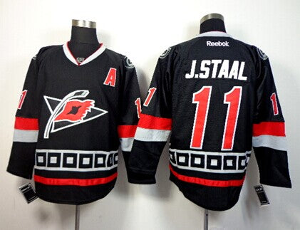 Jordan Staal Carolina Hurricanes black Third jersey