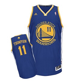 Klay Thompson Golden State Warriors blue jersey