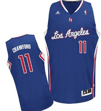 Jamal Crawford Los Angeles Clippers blue jersey