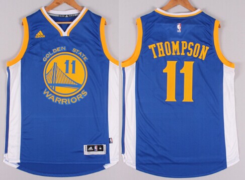 Klay Thompson Revolution Golden State Warriors blue jersey