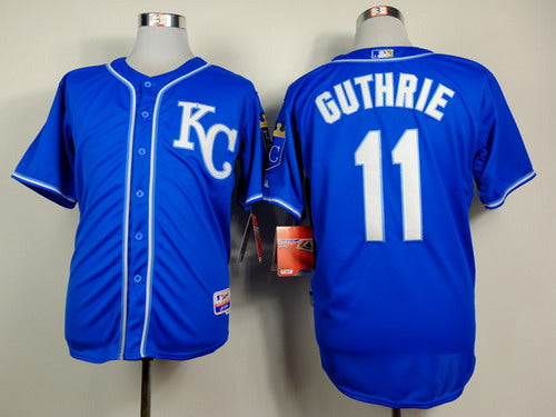 Jeremy Guthrie Kansas City Royals blue jersey