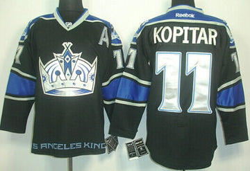 Anze Kopitar Los Angeles Kings black Third jersey