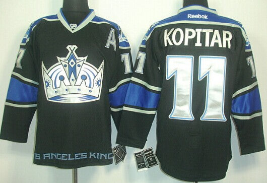 Anze Kopitar Los Angeles Kings black Third jersey