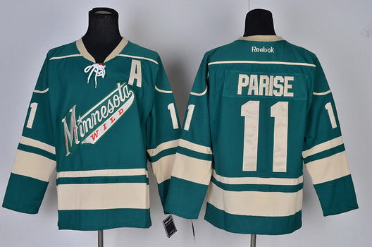 Zach Parise Minnesota Wild green Third jersey
