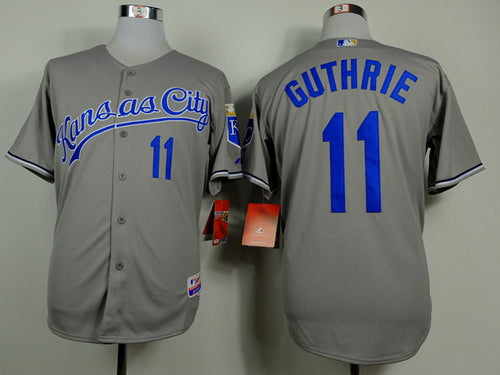 Jeremy Guthrie Kansas City Royals gray jersey