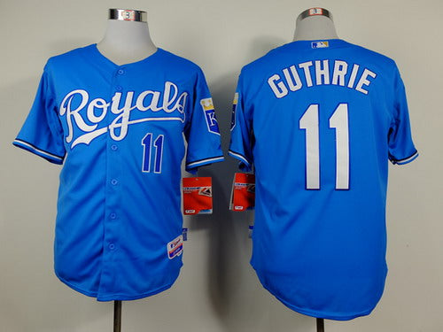 Jeremy Guthrie Kansas City Royals blue jersey