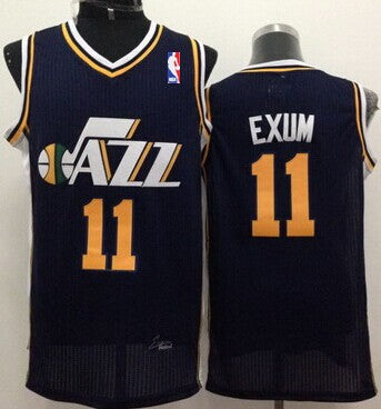 Dante Exum Utah Jazz navy jersey