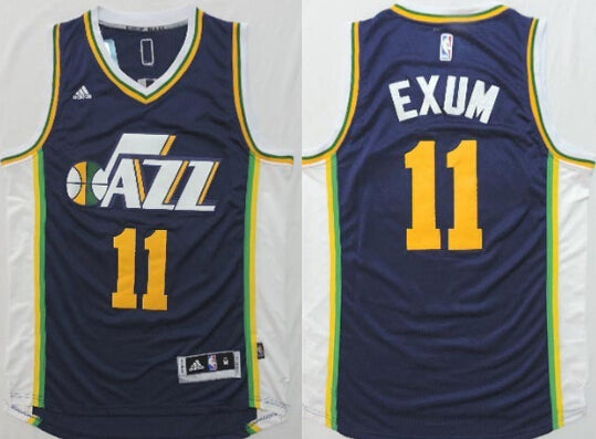 Dante Exum Revolution Utah Jazz navy jersey