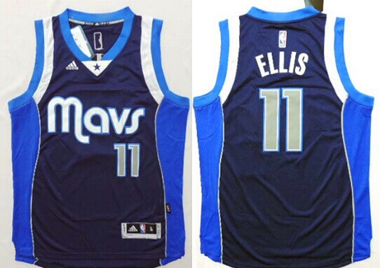 Monta Ellis Revolution Dallas Mavericks navy jersey