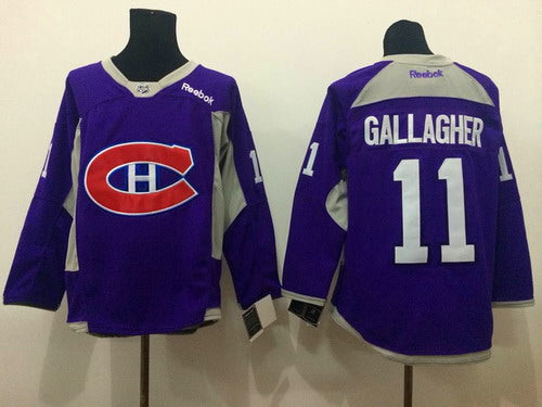 Brendan Gallagher Montreal Canadiens purple jersey