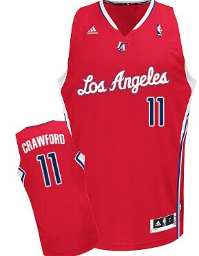 Jamal Crawford Los Angeles Clippers red jersey
