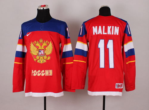 Team Russia red jersey
