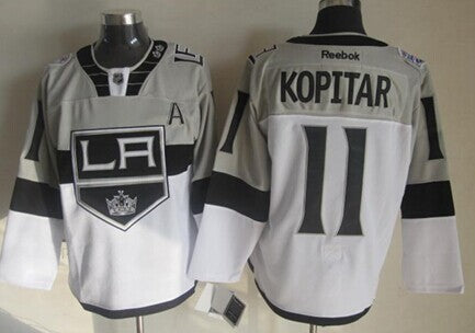 Anze Kopitar Los Angeles Kings gray Stadium Series jersey