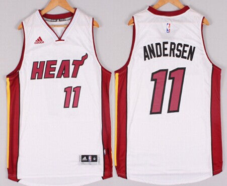 Chris Andersen Revolution Miami Heat white jersey