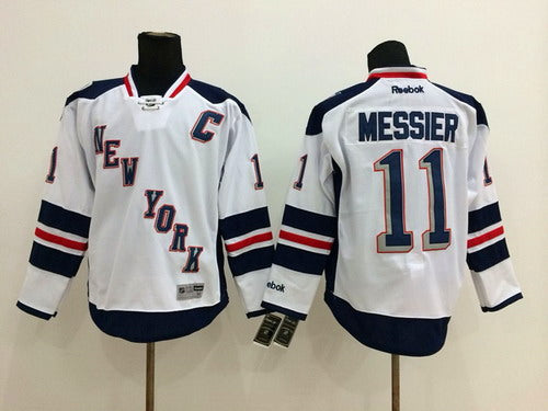 Mark Messier New York Rangers white Stadium Series jersey