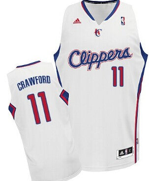 Jamal Crawford Los Angeles Clippers white jersey