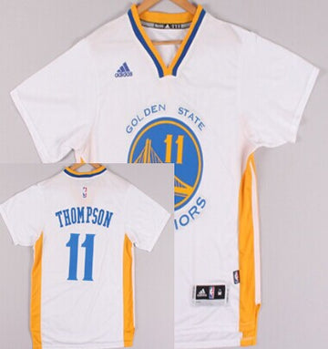 Klay Thompson Revolution Golden State Warriors white jersey