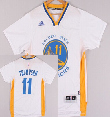 Klay Thompson Revolution Golden State Warriors white jersey