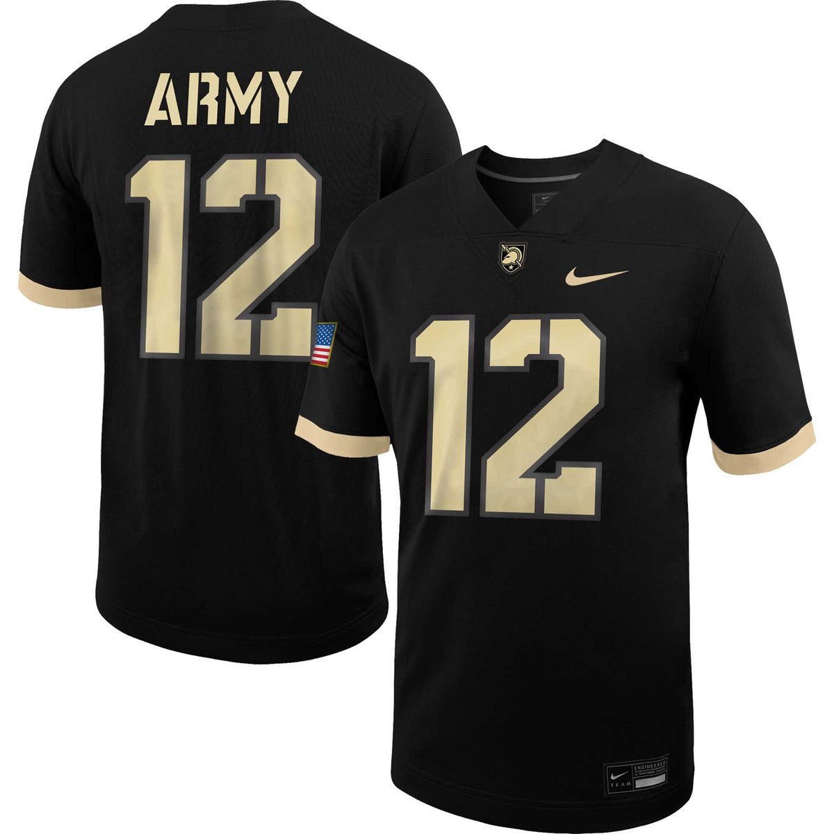 Army Black Knights black Untouchable jersey