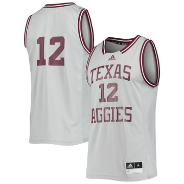 Texas A&M Aggies gray Reverse Retro jersey