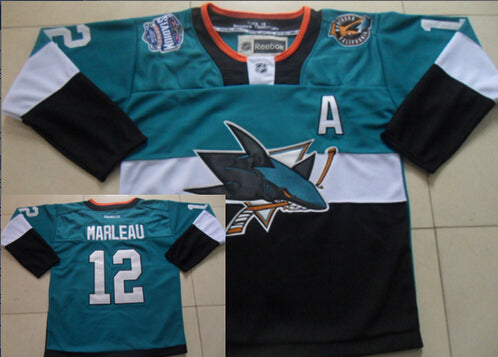 Patrick Marleau San Jose Sharks blue Stadium Series jersey