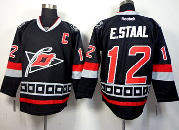 Eric Staal Carolina Hurricanes black Third jersey