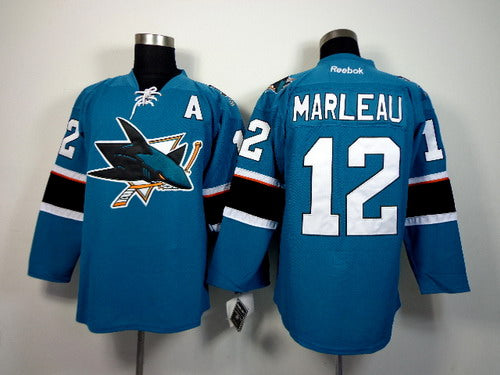 Patrick Marleau San Jose Sharks blue jersey