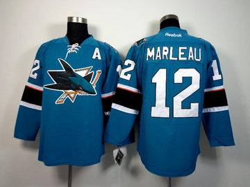 Patrick Marleau San Jose Sharks blue jersey