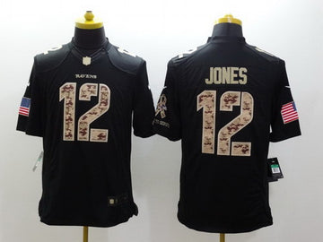 Nike Jacoby Jones Baltimore Ravens black Salute To Service jersey
