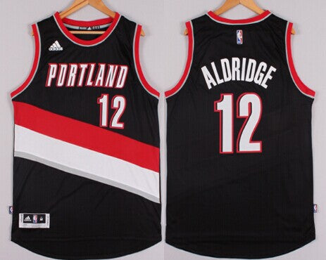 LaMarcus Aldridge Revolution Portland Trail Blazers black jersey