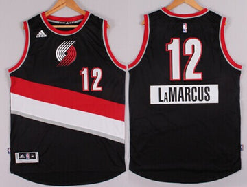 LaMarcus Aldridge Revolution Portland Trail Blazers black jersey