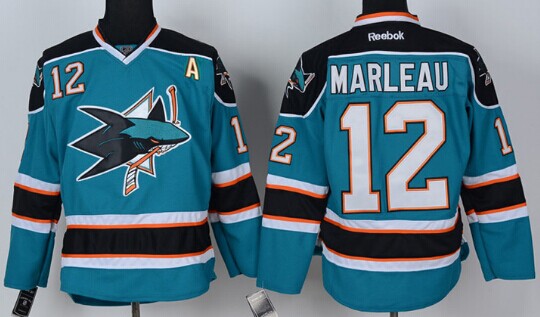 Patrick Marleau San Jose Sharks blue jersey