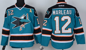 Patrick Marleau San Jose Sharks blue jersey