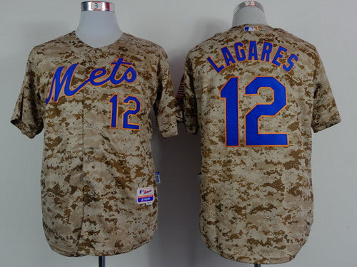 Juan Lagares New York Mets camo Camo jersey