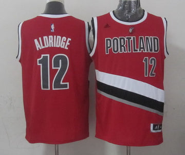 LaMarcus Aldridge Revolution Portland Trail Blazers red jersey